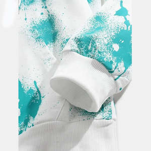 Sudadera con capucha unisex para hombre y mujer, personalizada, 100% algodón, tejido polar, manga larga, cuello con capucha, patrón sólido, temporada de invierno cálida - Product Image 4