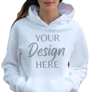 เสื้อฮู้ดแฟชั่นฤดูหนาวแบบสั่งทำพิเศษสำหรับผู้ชายและผู้หญิง เนื้อผ้านุ่ม 100% ผ้าฝ้าย - Product Image 4