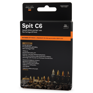 Chiodi Spit C6 da 20mm con Cartuccia di Gas P800/500 - Confezione da 25 - Product Image 2
