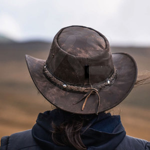 Chapeaux en cuir personnalisables de haute qualité en gros pour un usage décontracté en plein air, prix bas, marque privée, toutes tailles disponibles - Product Image 5