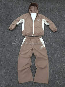 Conjunto Deportivo Cortavientos Ajustado para Hombre, Traje de Entrenamiento para Correr, Ligero, Resistente al Viento, para Actividades al Aire Libre, Personalizable con Marca - Product Image 2