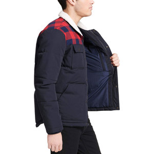 Chaquetas acolchadas para hombre impresas con logotipo personalizado al por mayor para adultos, chaquetas acolchadas de última moda para invierno - Product Image 5