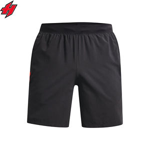 MOQ bajo logotipo personalizado verano ropa deportiva atlética entrenamiento pantalones cortos de una sola capa hombres gimnasio pantalones cortos para correr - Product Image 1