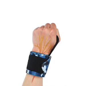 Top Selling Workout Heavy Duty <b>Wrist</b> Wraps Fitness <b>Gym</b> Powerlifting <b>Wrist</b> <b>Support</b> Wraps Made in Pakistan - Product Image 6