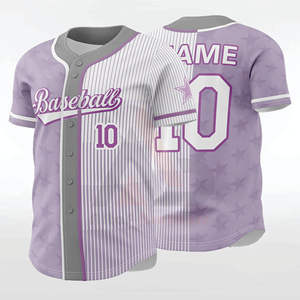 Conjunto de Camiseta de Béisbol Personalizable 2026, Unisex, Color Personalizado, Cuello en V, Transpirable, Antibacteriano, Secado Rápido, OEM, ODM, Sublimación - Product Image 6