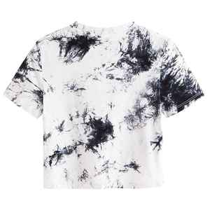 เสื้อยืดครอปท็อปผู้หญิง ผ้าสแปนเด็กซ์ผสมโพลีเอสเตอร์ ทรงสลิมฟิต สไตล์ลำลอง สำหรับฤดูใบไม้ผลิและฤดูร้อน ราคาสมเหตุสมผล ขั้นต่ำในการสั่งซื้อน้อย - Product Image 2