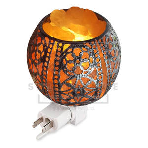 Top Arrival Himalayan Basket Salt <b>Lamp</b> Carved High Quality New Style Made in Pakistan - Product Image 1