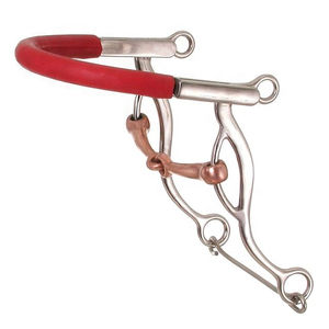 Ensemble de mors pour chevaux Gag Snaffle Hackamore, léger, taille personnalisée, best-seller en mors pour chevaux, prix bas, mors pour chevaux western 2025 - Product Image 1
