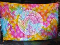 Robe de plage imprimé Mandala, écharpe, Sarong, rayonne, vêtements de plage, personnalisable, OEM, prix d'usine, 2023, offre spéciale, 100%