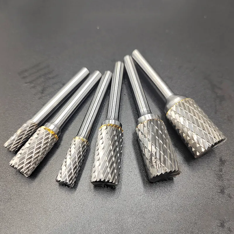 Factory Wholesaler Cutting Burrs For Die Grinder Drill Bits Rotary Files Burs Power Tool Parts Tungsten Carbide Burrs