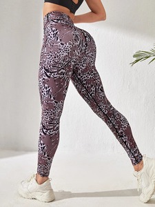 Mallas de Yoga para Fitness sólidas de cintura alta de alta calidad, sin costuras, transpirables, de secado rápido, ligeras, de longitud completa, mallas de entrenamiento para gimnasio - Product Image 2