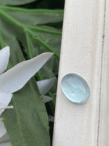 Excelente Natural 3,70 quilates aguamarina cabujón piedra Color superior forma ovalada con buen brillo piedras preciosas sueltas para la fabricación de joyas - Product Image 3