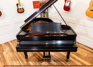 Pianos de cola Steinway A3 de alta calidad, 6'4'', acabado en ébano satinado, usados, 1921, rara, en buen estado. - Product Image 3