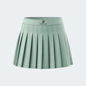 Jupe de tennis mini pour femme, séchage rapide, légère, couleurs unies, logo personnalisé, respirante, prix de gros - Product Image 2