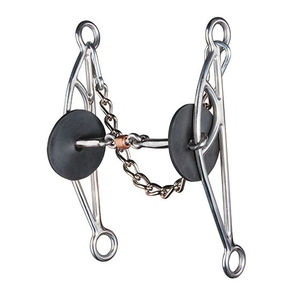 Veterinario dinámico Greeley Gag Dogbone Hackamore Horse Bit boquilla suave todas las herramientas de equitación están disponibles OEM - Product Image 4