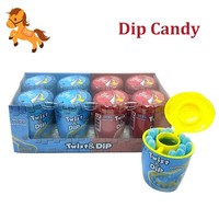Bonbons gélifiés interactifs Halal BRC en gros avec gelée liquide saveur framboise bleue et cerise, prix usine, pour fêtes d'enfants