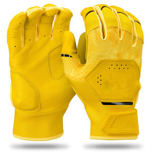 Microfibra, transpirable, ligero guantes de bateo de béisbol al por mayor 100% guantes de cuero genuino logotipo personalizado y diseño - Product Image 1