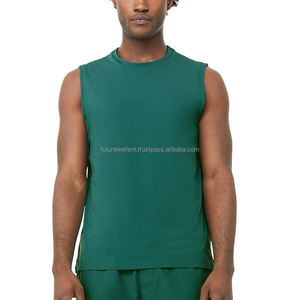 Débardeur entraînement hommes été Gym débardeurs plaine coton nouveau musculation Fitness maillots personnalisé mince Fitness débardeurs pour garçons - Product Image 1