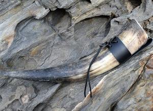 Mug rustique en corne de vache, fait main, pour bar et cadeau - Product Image 5