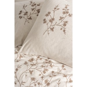 Juego de Funda Nórdica Doble de Lino y Algodón Hemera, Tamaños King, Queen, Twin, Diseño Floral Tejido, Suave, para Hogar, Cama, Edredón, Boda, Hospital, Hotel - Product Image 2