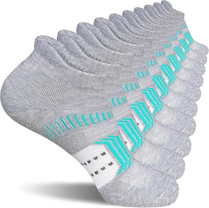 Calcetines de mezcla de algodón de alta calidad con logotipo colorido personalizado antideslizante para equitación y deportes-Temporada de primavera - Product Image 1