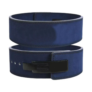 Boucle professionnelle fabriquée Type de levier Workout Fitness Safety Training Back Gym Powerlifting Power Lifting Belt Leather - Product Image 1