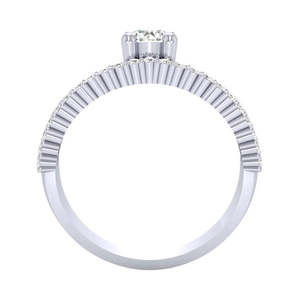 Anillos de Plata de Ley 925 de Primera Calidad para Mujer, Chapados en Rodio con Circonita, para Compromiso, Anillo de Joyería para Hombre - Product Image 5