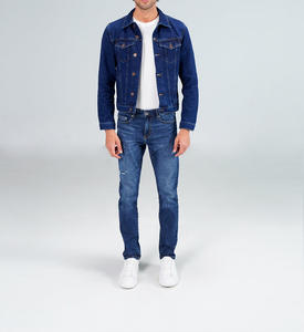 แจ็คเก็ตยีนส์มีกระดุมพิมพ์ลายสำหรับผู้ชายเสื้อแจ็กเก็ตยีนส์ออกแบบได้ตามต้องการ - Product Image 6