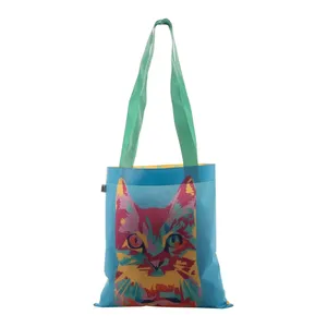Borsa Shopper Promozionale Sostenibile in RPET SuboShop, Strumento di Merchandising Ecologico - Product Image 6