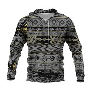 เสื้อมีฮู้ดผ้าฟลีซผ้าฝ้ายสำหรับผู้ชาย, เสื้อสไตล์สตรีทแวร์ระบายอากาศได้ดีไซส์ใหญ่ - Product Image 1