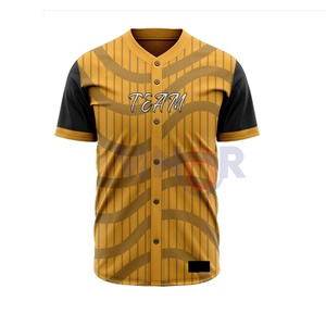 Ensemble d'uniformes de baseball respirants à séchage rapide avec logo personnalisé uniforme de baseball léger en polyester pour adultes taille personnalisée basse quantité minimale de commande - Product Image 2