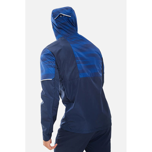 Veste universitaire pour homme sur mesure ODM 2025, taille XXL, décontractée, coupe-vent, à capuche, fermeture éclair longue, tissu fin teint 180g, coupe-vent d'hiver - Product Image 3