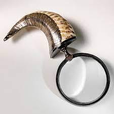 Lupa de museo de nuevo diseño con mango de cuerno de búfalo herramienta de aprendizaje personalizada comodidad y estilo óptimos - Product Image 2