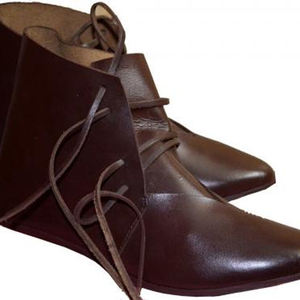 Zapatos medievales de seguridad informales con logotipo personalizado 100% de cuero genuino 2024 de alta calidad con diseño OEM - Product Image 6