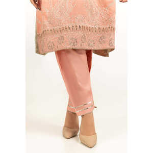 Conjunto de Traje de Mujer de 3 Piezas en Viscosa y Seda Cruda Bordada IPSTD-77416 - Product Image 4