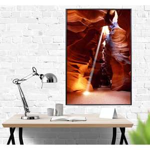 กรอบโปสเตอร์สีบรอนซ์ทันสมัย ขนาด 61 x 91.5 ซม. สำหรับติดผนัง - Product Image 1