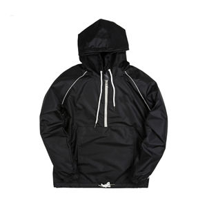 แจ็กเก็ตไนล่อน100% น้ำหนักเบากันน้ำระบายอากาศได้ดีแจ็กเก็ตกันลมพร้อมฮู้ด - Product Image 5