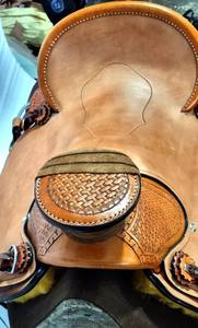 Sillín de caballo de cuero occidental al mejor precio - Product Image 5