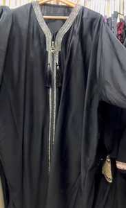 Vestidos tradicionales de Dubái de primera calidad para mujer, elegantes, modestos, bordados a mano, holgados, con cremallera, Abayas, tela transpirable, musulmán de primera calidad - Product Image 2