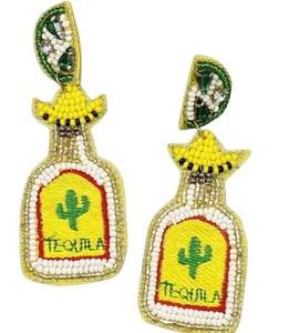 À la mode Artisanat Perlé Broderie Coloré Oeuf De Pâques Carotte Dangle Boucles D'oreilles Bijoux Belle Conception Par Hiba Enterprises - Product Image 2