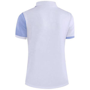 Mujer personalizable del fabricante para Polos Patrón sólido con estilo informal Logotipo privado Decoración Tejido de punto - Product Image 5