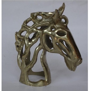 Sculpture de stature d'animal dans la porte Sculpture Metal Crafts Home Decor Table Top Decoration Modern Home Decor - Product Image 2