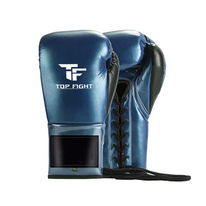 นวมชกมวยสั่งทำพิเศษ หนังวัวแท้ 100% สำหรับฝึกซ้อม MMA มวยไทย ยี่ห้อ Twins - Product Image 3