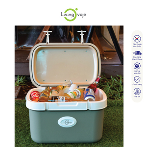 SB TECH Box 20L Rectangle PE Classic Style Thermal Picnic Use Absorption - Product Image 5