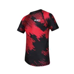 Rashguard MMA à manches courtes Green Hill sublimé (MRG-10502) en tissu nylon et élasthanne compressif, logo personnalisé, UPF50, personnalisable - Product Image 1