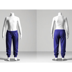 กางเกงจ็อกเกอร์ลำลองผู้ชายสำหรับฤดูใบไม้ร่วงและฤดูหนาว ผ้าแคนวาส ระบายอากาศได้ดี น้ำหนักเบา มีกระเป๋า โลโก้ที่ขอบเอว รุ่นยอดนิยม - Product Image 1