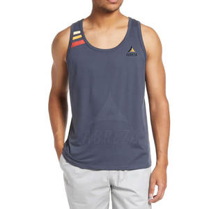 เสื้อกล้ามออกกำลังกายผู้ชายสั่งทำพิเศษ ผ้าฝ้ายถัก 100% ระบายอากาศ แห้งเร็ว สวมใส่สบาย สไตล์ลำลอง น้ำหนัก 180 กรัม สำหรับออกกำลังกาย - Product Image 1