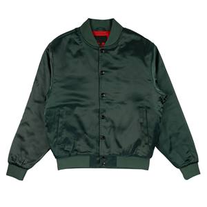 Mejor venta al por mayor de alta calidad de los hombres de pie de cuello de poliéster Safari chaqueta cremallera a prueba de viento ligero otoño 280g peso de la tela - Product Image 1