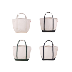 Bolsa de lona de algodón personalizada ecológica con cremallera-Bolsa de compras de playa reciclable al por mayor con estampado de logotipo - Product Image 5