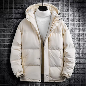 Men's Best Quality <b>Waterproof</b> and Windproof Winter Puffer Jacket <b>Coat</b> Quilted <b>Padded</b> Customized Logo Printing - Product Image 6